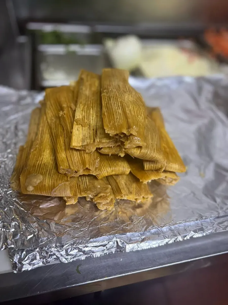 Fresh tamales